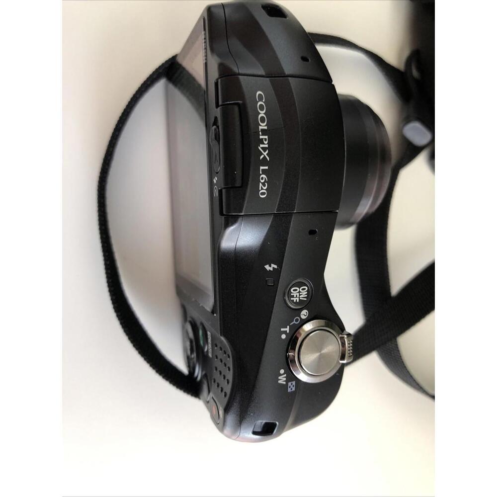 Nikon COOLPIX L620 18.1 MP 14x Wide Optical Zoom DIGITAL LCD Camera Tested Black - Picture 8 of 8